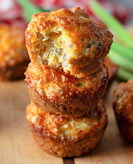 Sausage Breakfast Muffins (4-ingredients)