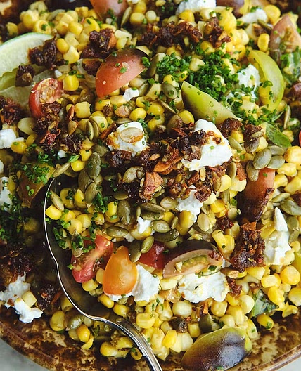 Chili Crisp Corn