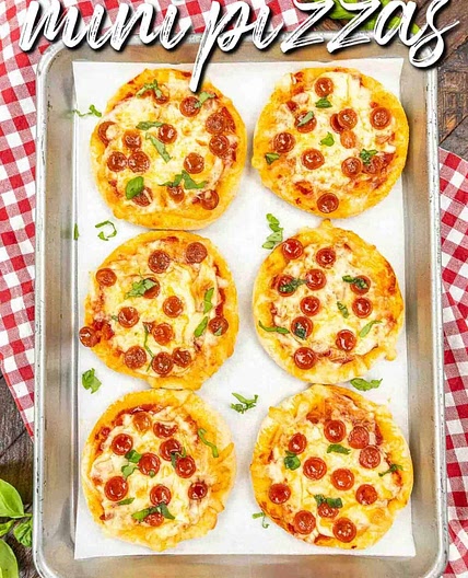 Mini Dinner Roll Pizzas