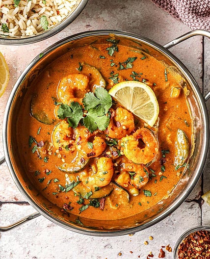 Quick Prawn Coconut Curry