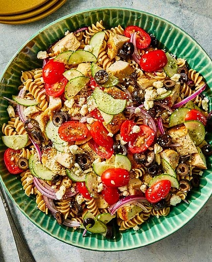 High-Protein Chicken Pasta Salad