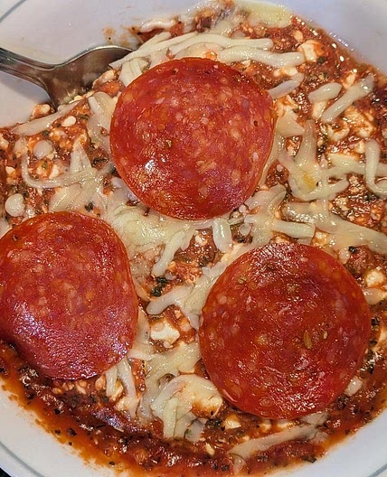 High Protein Cottage Cheese Pizza Bowls
