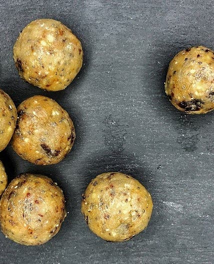 Cherry Bakewell Energy Balls