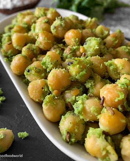 Chickpea Sundal (South Indian Chickpea Salad)
