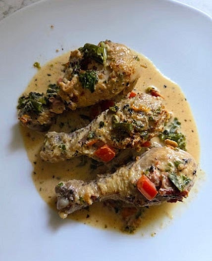 Tuscan Chicken Drumsticks