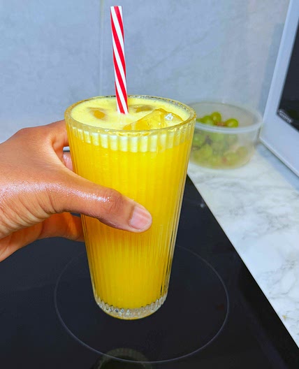 Homemade Pineapple Ginger Juice