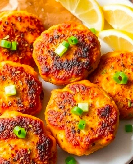 Salmon Sweet Potato Patties