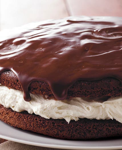 Giant Ganache-Topped Whoopie Pie