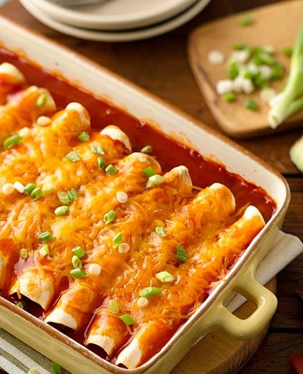 Easy Beef Enchiladas