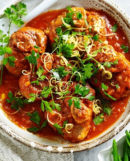 Osso buco with gremolata