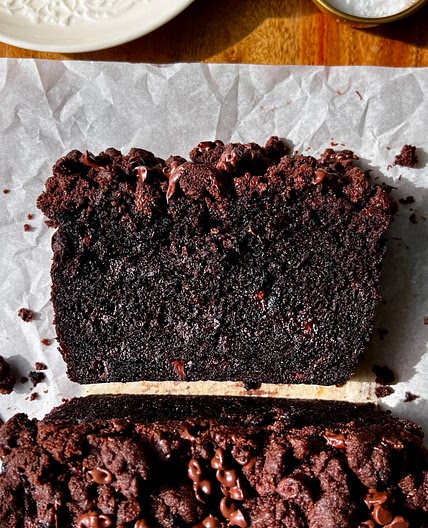 Double Chocolate Crumb Banana Bread (with Brown Butter and Chocolate Chip Crumb Topping) — Well Made by Kiley