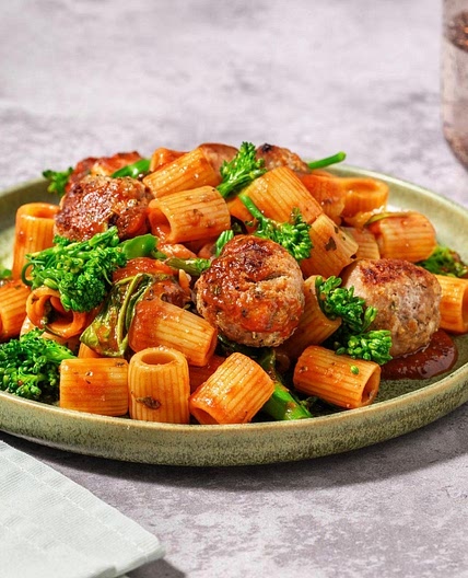 Pork Polpette in Rich Tomato Sauce