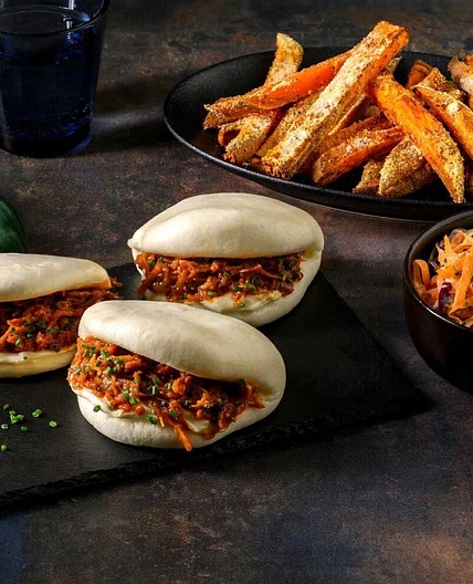 Smoky BBQ Pulled Pork Bao