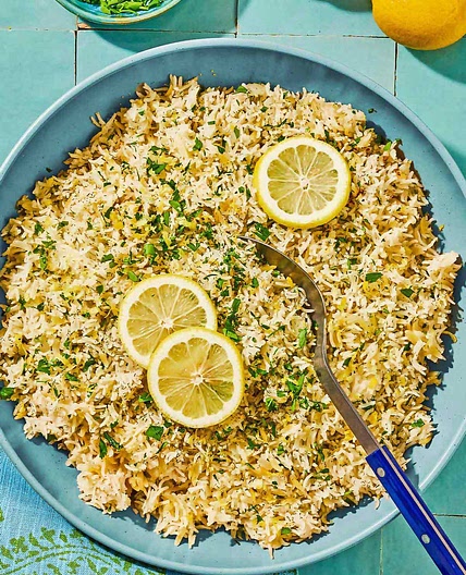 Greek Lemon Rice Recipe
