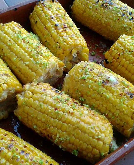 Mais au barbecue