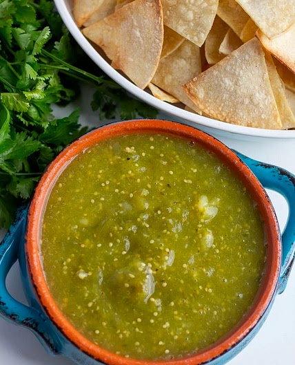 Homemade Salsa Verde