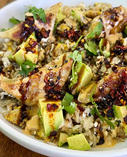 Blackstone Chili Crisp Potsticker Bowls