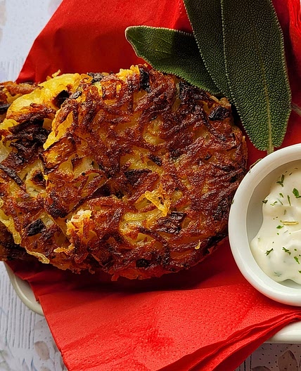 Sage and Onion Rostis