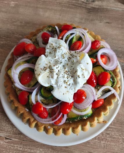 Tarte courgette d’été