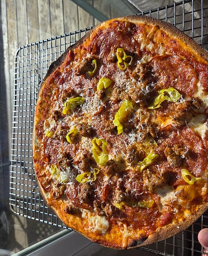Chicago thin crust pizza (Kenji)