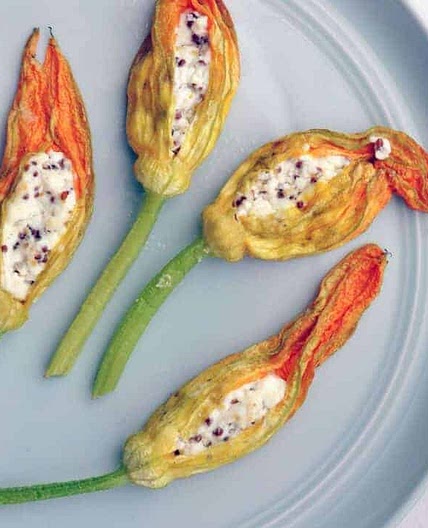 Stuffed Squash Blossoms Recipe