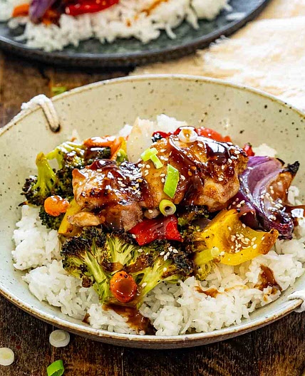 Sheet Pan Teriyaki Chicken