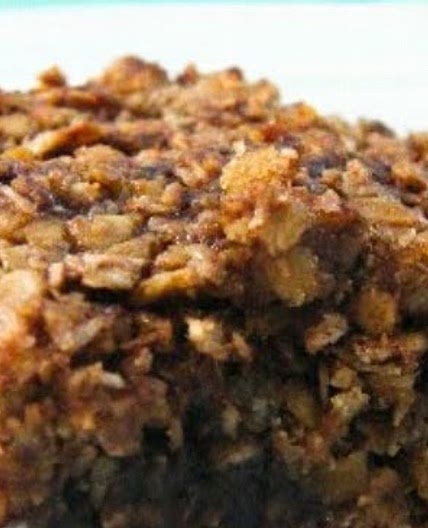 Scottish Banana, Coconut & Chocolate Chip Flapjacks