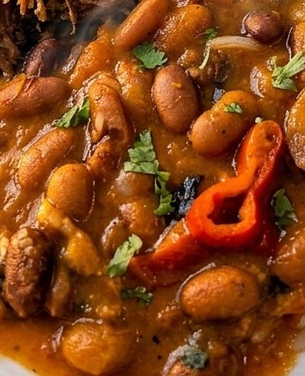 Pinto Beans with Pork Belly (Pressure Cooker)
