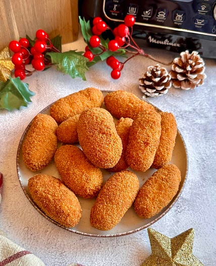 CROQUETAS DE JAMÓN IBÉRICO Y HUEVO DURO con ClickChef, una recet