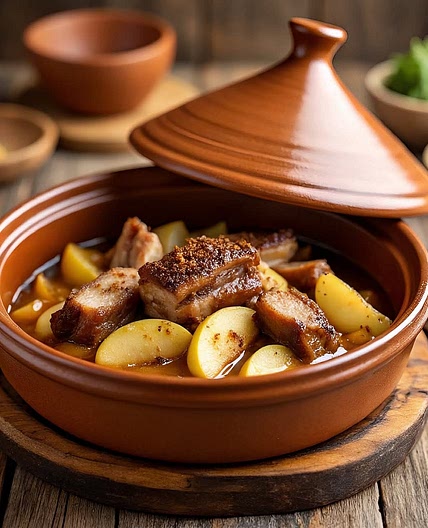 Apple & Brown Sugar Pork Tagine