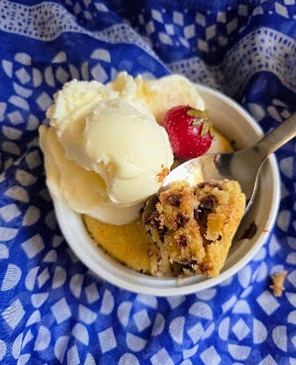 Chocolate Chip Mug Cookie