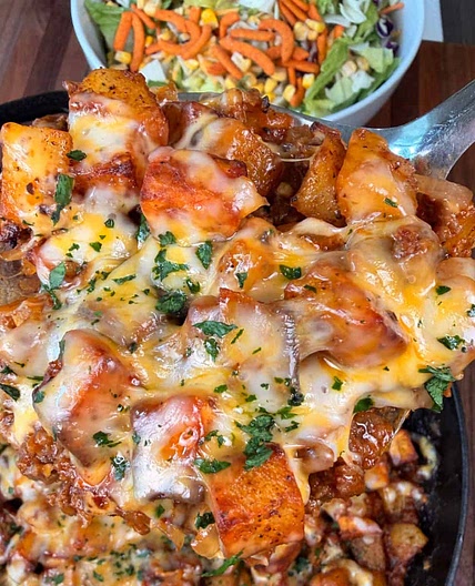 Sloppy Joe Potato Skillet