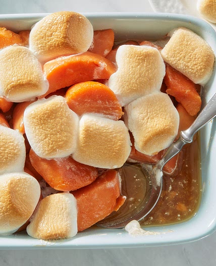 Marshmallow-Topped Sweet Potatoes