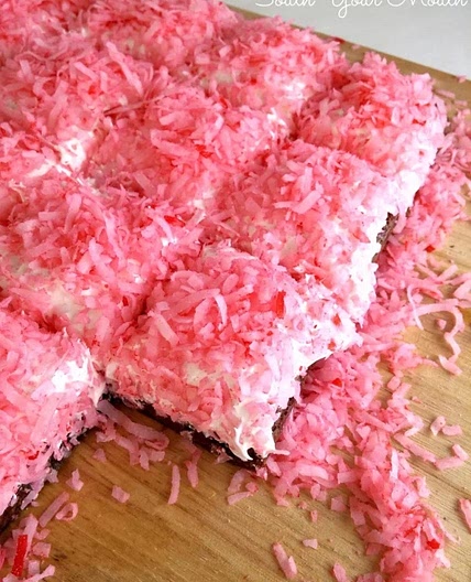 Sno Ball Brownies