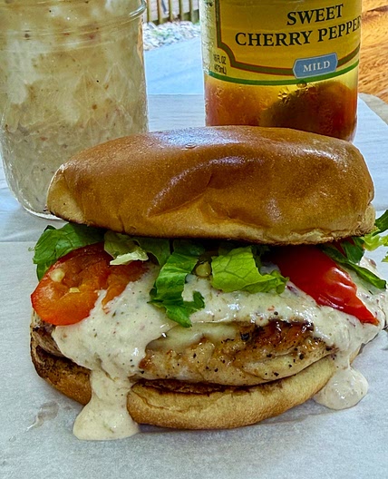 Blackstone Cherry Pepper Chicken Sandwiches