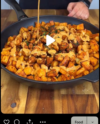 High-Protein Creamy Chicken with Sweet Potatoes