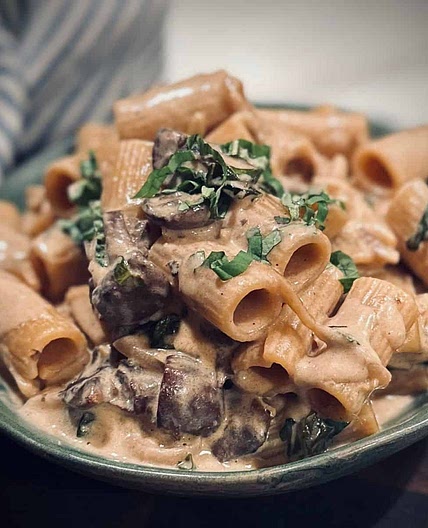 "Marsala" Mushroom Pasta