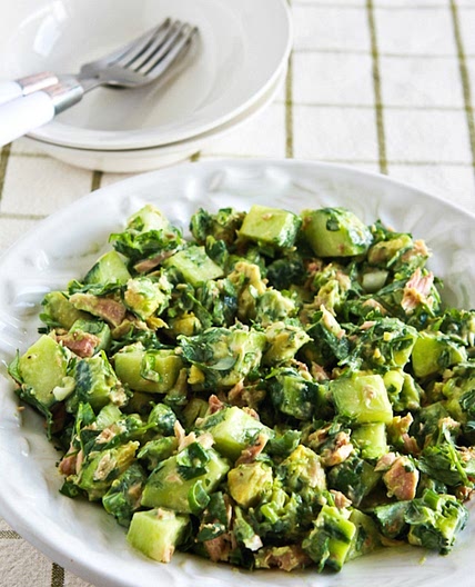 Tuna Cucumber Avocado Salad