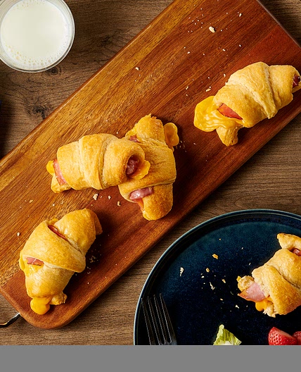 Ham and Cheese Crescent Rolls
