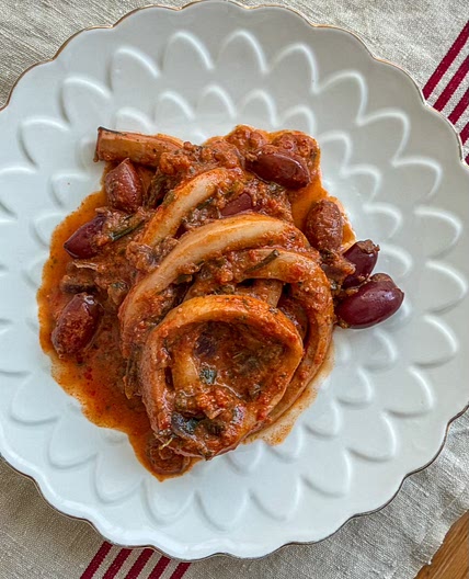 Mediterranean Calamari Squid Rings (easy!)