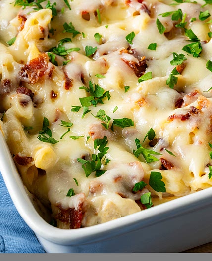 Chicken Bacon Ranch Casserole