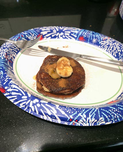 Pancakes on cut