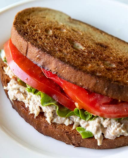 Low FODMAP Tuna Salad Sandwiches