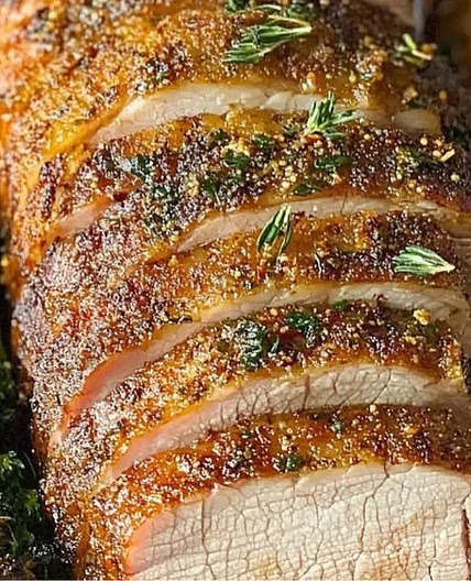 Herb Crusted Pork Loin Roast