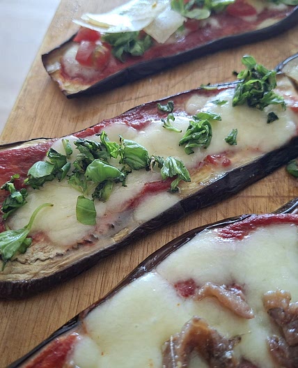 Eggplant Pizzaiola - Fresh Basil