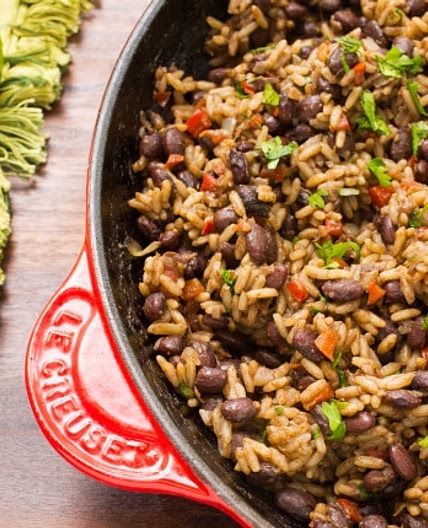 Gallo Pinto (Costa Rican Beans and Rice)