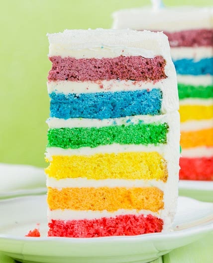 Tarta arcoiris