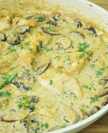 Creamy Mushroom Chicken