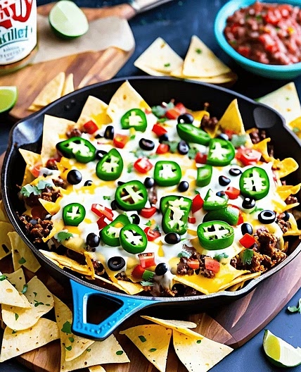 Skillet Nachos