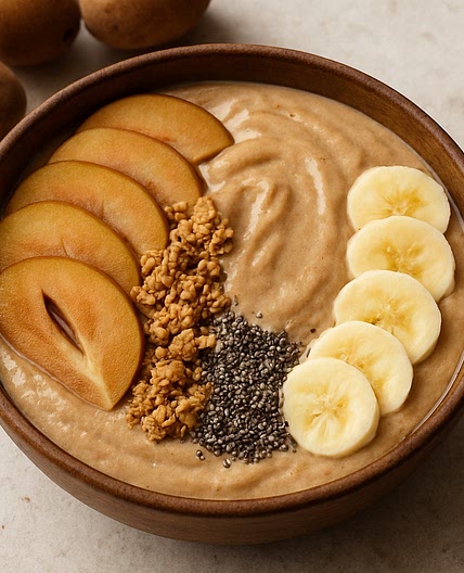 Chikoo Smoothie Bowl
